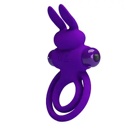 Ерекційне кільце Pretty Love Vibrant Penis Ring III фіолетове - мініатюра 6