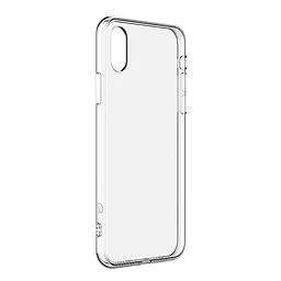 Чохол Silicone Case WS iPhone X / XS Прозорий
