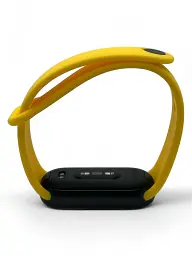 Силіконовий ремінець BeCover для Xiaomi Mi Smart Band 9 Yellow (711957) - мініатюра 4