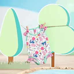 Одяг для ляльки Baby Born Стильний купальник 43 см (833636-1) - мініатюра 3