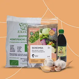 Біо-набір добрив/захисту для посадки часнику та цибулі - мініатюра 2