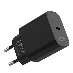 Зарядний пристрій мережевий MAKE 20W Type-C PD3.0 Black - мініатюра 5