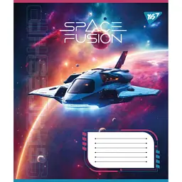 Зошит Yes Space fusion А5 36 аркушів клітинка (767070) - мініатюра 6
