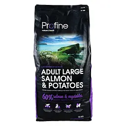 Сухий корм Profine Adult Large Breed Salmon 15 кг лосось і картопля для дорослих собак великих порід - мініатюра 4