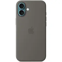 Силіконовий чохол CasePro Silicone Case з MagSafe Stone Gray для iPhone 16 Plus - мініатюра 2