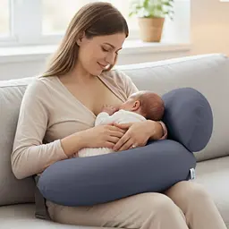 Подушка для годування Sei Design диванчик темно-сірий 60х70х16 см (8000036177_темно-сірий) - мініатюра 6