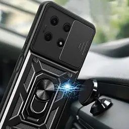 Панель BeCover Military для Honor X8a Black (710668) - мініатюра 2