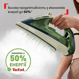 Праска Tefal Energy Power 1500 Вт 270 мл зелена (FV6884E0) - мініатюра 5