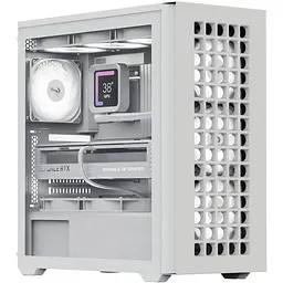 Корпус для ПК AeroCool D502A-G-WT-v1 White (ACCM-DS02043.21)