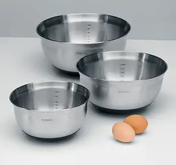 Набір мисок Brabantia матовий 3 шт (363900) - мініатюра 4