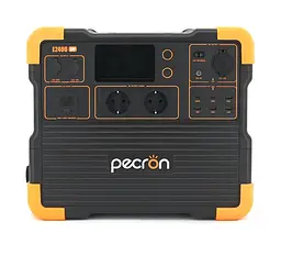 Портативна зарядна станція Pecron E-2400-LFP 2400W 2048Wh LiFePO4, LCD, APP Control - мініатюра 1