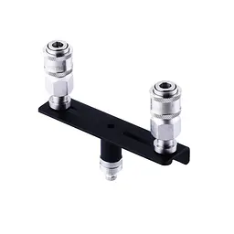Подвійний конектор для секс-машин Hismith Quick Connector Adapter with Double Head, система KlicLok - мініатюра 7