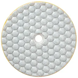 Круг алмазний Alloid Building Tools Hexagon шліфувальний на липучці 100 мм зерно 150 (DD-63387) - мініатюра 2