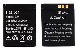 Акумуляторна батарея Gionee Smart Watch LQ-S1, A1, DZ-09, GR-08 380 mAh - мініатюра 2