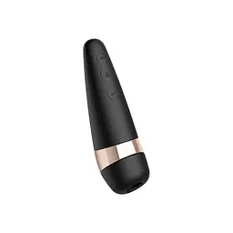 Вакуумний стимулятор клітора з вібрацією Satisfyer Pro 3+ чорний - мініатюра 5