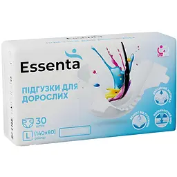 Підгузки для дорослих Essenta Normal L 100-155 см 30 шт. 