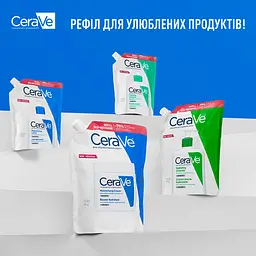 Інтенсивно очищувальний гель CeraVe для нормальної та жирної шкіри обличчя і тіла (змінний блок) 473 мл - мініатюра 8