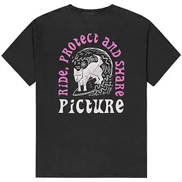Футболка Picture Organic Picturide L Чорний - мініатюра 5