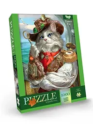 Пазл Danko Toys Captain Cat 1000 ел. Зелений (IP-177-P-234)