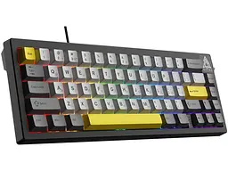 Клавіатура Ajazz AK650 Moon Yellow Switch Black USB-C (AK650-MY-GWY) - мініатюра 3