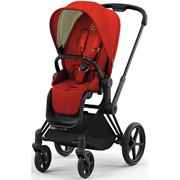 Прогулянкова коляска Cybex Priam 4.0 Autumn Gold шасі Matt Black 2023 р. - мініатюра 2