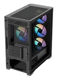 Корпус SAMA S31 без БЖ (S31-BKMMA4X1-GL) Black - мініатюра 7