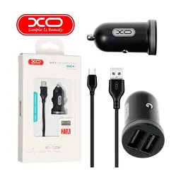 Зарядний пристрій XO 2xUSB 2.1A + cable USB to Micro 5P black (TZ08-M-BK) - мініатюра 6