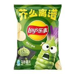 Чіпси Lay's Wasabi Flavour китайські 70 г