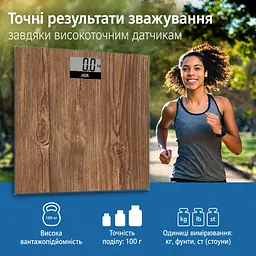 Ваги підлогові цифрові Holzoptik ADE BE 2004 - мініатюра 4