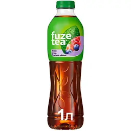 Чай холодний Fuzetea чорний зі смаком лісових ягід 1 л 