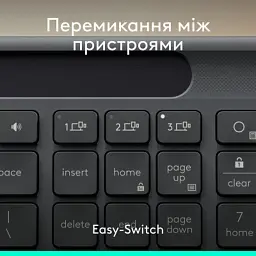 Клавіатура Logitech Slim Solar+ for Business Wireless/Bluetooth Graphite (920-013779) - мініатюра 7