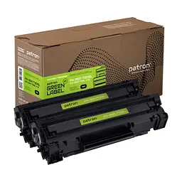 Картридж Patron HP LJ CB435A/CANON 712 GREEN Label (DUAL PACK) (PN-35A/712DGL)