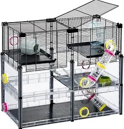 Клітка Ferplast Multipla Hamster Crystal для хом`яків та мишей - мініатюра 6
