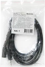 Кабель Defender JACK02-05 JACK M-JACK F, 1.5м, пакет (87511) (6337033) - мініатюра 2