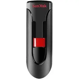 USB флеш-накопичувач SanDisk Cruzer Glide 256GB USB-A 3.0 Black/Red [SDCZ600-256G-G35] [66933] - мініатюра 2
