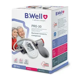 Тонометр напівавтомат B.Well PRO-30 - мініатюра 4