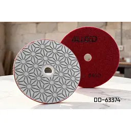 Круг алмазний Alloid Building Tools Star шліфувальний на липучці 100 мм зерно 400 (DD-63374) - мініатюра 6