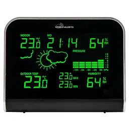 Метеостанція Technoline Mobile Alerts MA10920 IT Black/Silver (MA10920), Чорний - мініатюра 2