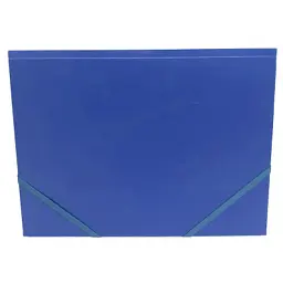 Папка на резинках H-Tone А4, синя (FOLD-HT-JJ40941-BL) - мініатюра 2