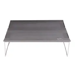 Стіл розкладний алюмінієвий для пікніку Naturehike NH17Z001-L, 34х25 см, сірий - мініатюра 2