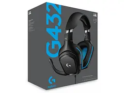 Гарнітура Logitech G432 Black (981-000770) - мініатюра 2