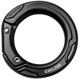 Кільце-карабін Edelrid Cupid 44 мм Black (1017-882180000170)