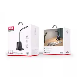 Лампа настільна із зарядкою XO WX032 (pen holder + desk lamp + wireless charger) 3 in 1 - мініатюра 5