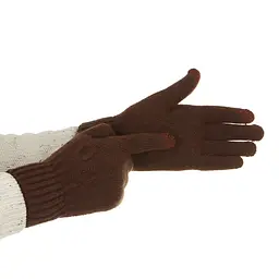 Рукавички для сенсорних екранів з плетінням ArmorStandart Rope Brown (ARM59880) - мініатюра 3