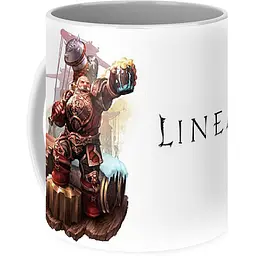 Кухоль GeekLand Lineage II Гном 1 L.02.08 330 мл білий - мініатюра 2