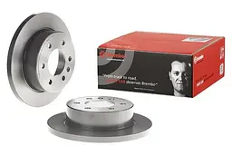 Диск гальмівний невентильований Mercedes Sprinter 18-25р Brembo (08.D045.11) - мініатюра 2