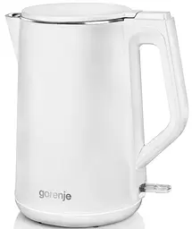 Електрочайник Gorenje 1.5 л пластик білий матовий kuh0015377 - мініатюра 2