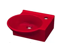 Раковина Idevit Myra Mini 33x36 0201-0365-08 правий, Червоний