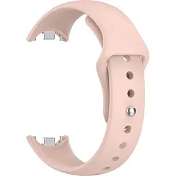 Ремінець для фітнес-браслету Xiaomi Smart Band 8 / 9 / 10 Soft Touch Pink Sand [154945] - мініатюра 2