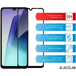 Скло захисне ACCLAB Full Glue Xiaomi Redmi 14C Black (1283126598838) - мініатюра 3